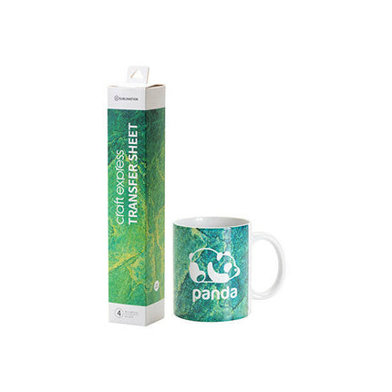 Craft Express 4 Pack 12x12 Pre-Printed Sublimation Sheets