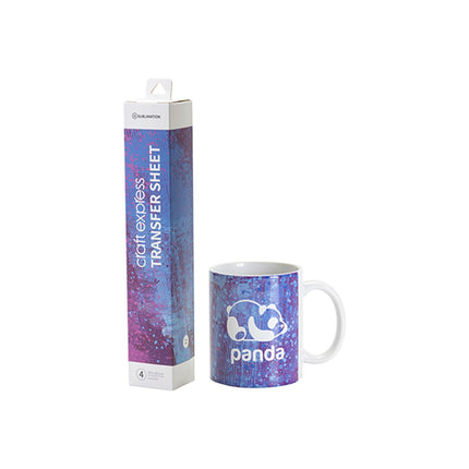 Craft Express 4 Pack 12x12 Pre-Printed Sublimation Sheets