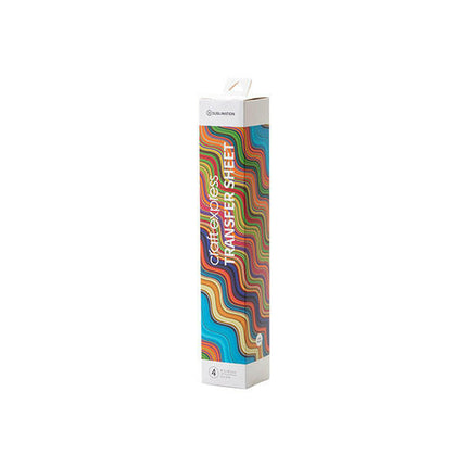 Craft Express 4 Pack 12x12 Pre-Printed Sublimation Sheets