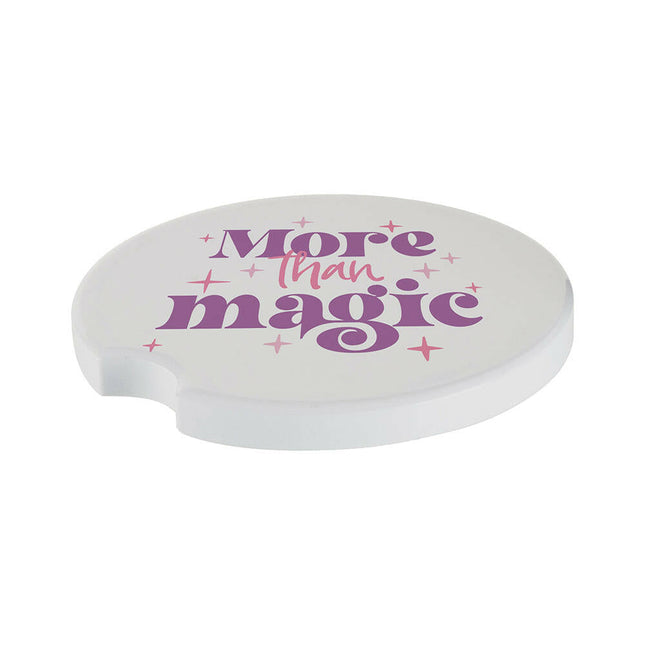 Craft Express 4 Pack Ceramic Sublimation Car Coasters – Sublimation-Ready Blanks