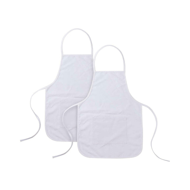 Craft Express 2 Pack Children's Sublimation Aprons – 19x23"