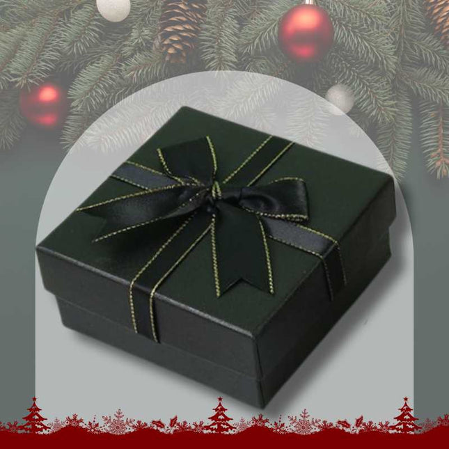 Colorful Gift Box-9x9cm - Red | White | Black | Orange | Green [K8]