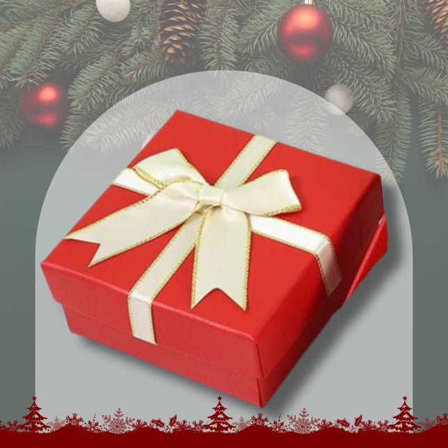 Colorful Gift Box-9x9cm - Red | White | Black | Orange | Green [K8]