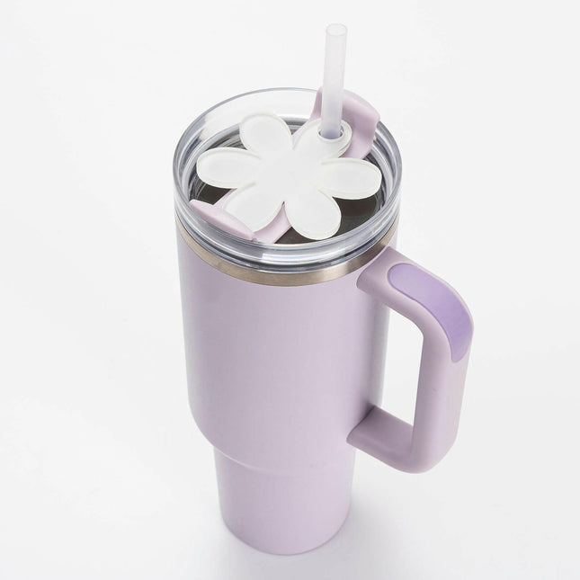 Craft Express 10 Pack 40oz Tumbler Acrylic Flower Sublimation Name Tags