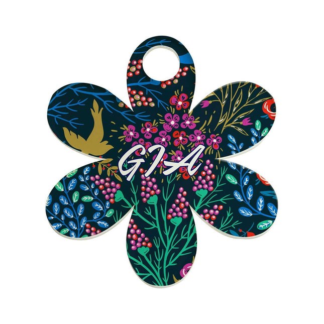 Craft Express 10 Pack 40oz Tumbler Acrylic Flower Sublimation Name Tags