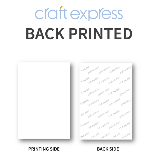 Craft Express 110 Pack Sublimation Transfer Paper
