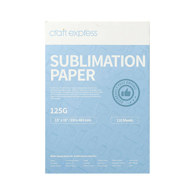 Craft Express 110 Pack Sublimation Transfer Paper
