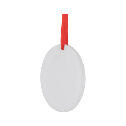 Craft Express 25 Pack 3 Inch Clear Acrylic Sublimation Ornaments – Double-Sided Blanks