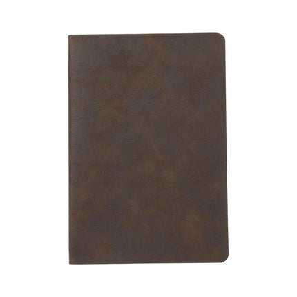 Craft Express 2 Pack Brown Engraving Vegan Leather Notebooks
