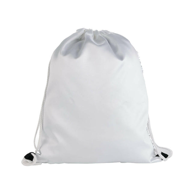 Craft Express 2 Pack Sublimation Sequin Drawstring Backpacks
