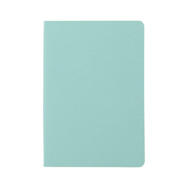 Craft Express 2 Pack Teal Engraving Vegan Leather Notebooks