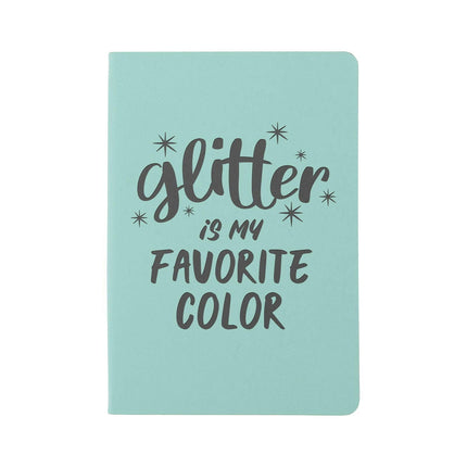 Craft Express 2 Pack Teal Engraving Vegan Leather Notebooks