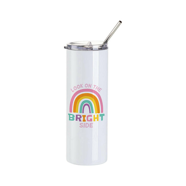 Craft Express 4 Pack 20oz Stainless Steel Skinny Sublimation Tumblers