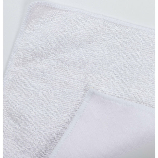 Craft Express 4-Pack White 12" Square Towels – Sublimation Microfiber Blanks