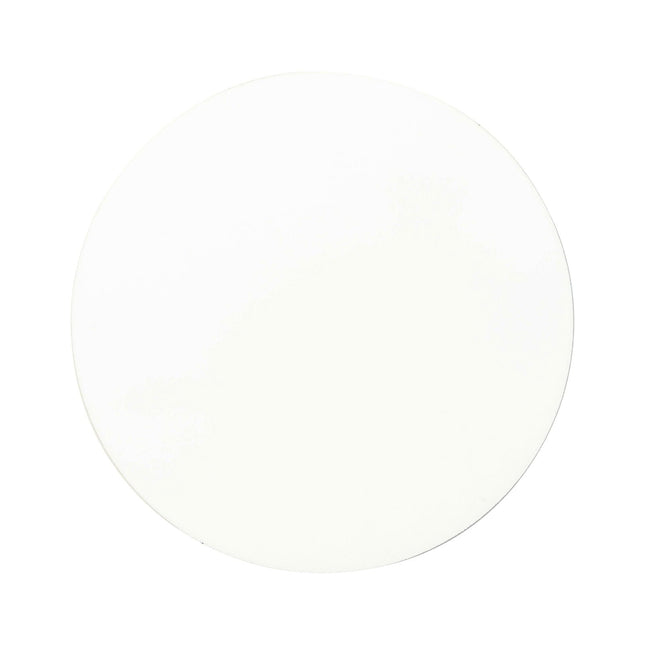Craft Express 4-Pack White Round Coasters – Sublimation Hardboard Blanks