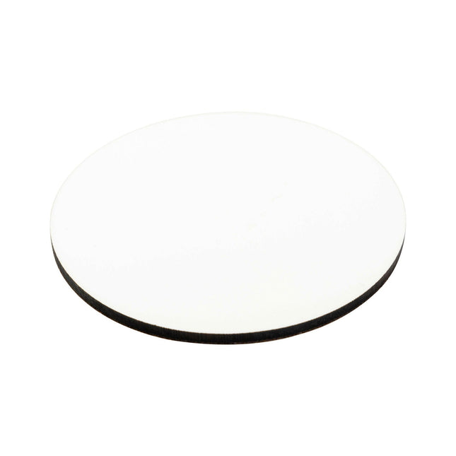Craft Express 4-Pack White Round Coasters – Sublimation Hardboard Blanks