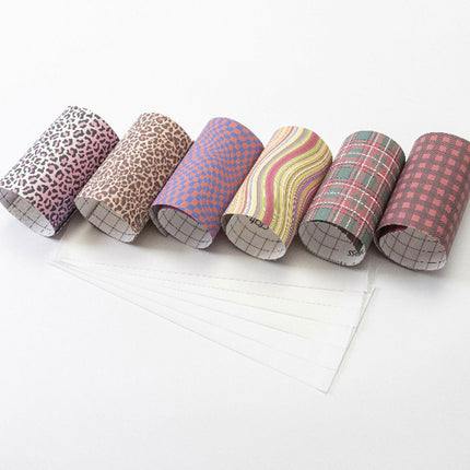 Craft Express 6 Pack 4.5x12 Assorted Sublimation Transfer Sheets II