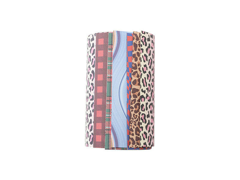 Craft Express 6 Pack 4.5x12 Assorted Sublimation Transfer Sheets II