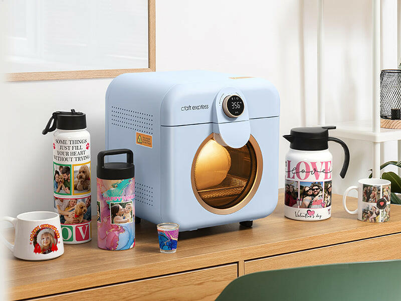Craft Express Elite Pacific Blue 12L Sublimation Oven