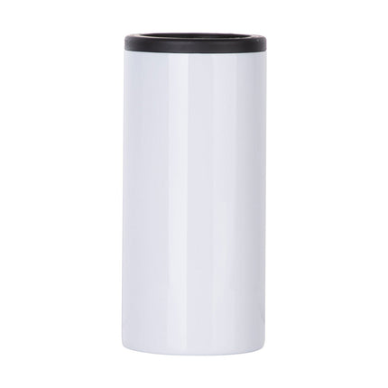 Craft Express 4-Pack White 12oz Skinny Can Cooler for Sublimation
