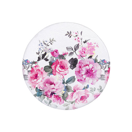 Craft Express 4 Pack Round Marble Sublimation Coasters – 4" White Stone Blanks