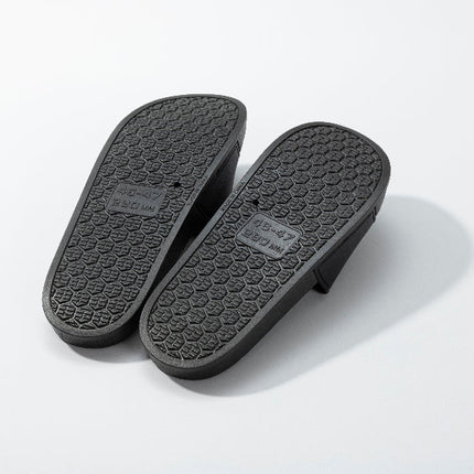 Craft Express Black DTF Sliders – Adult Size Customizable Slide Sandals