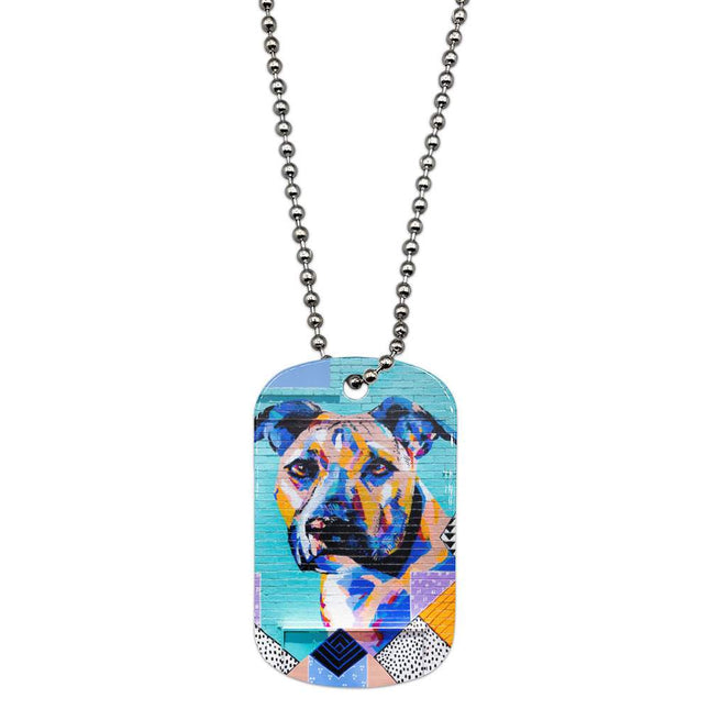Sublimation Dog Tag Necklace Blank - 2 Sided | Custom Military Id |  Sublimation Pet ID by INNOSUB USA