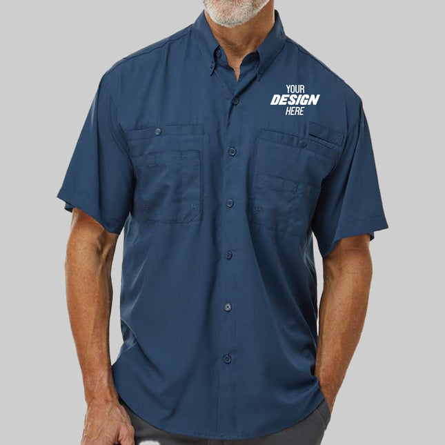 Men Short Sleeve Fishing Shirt