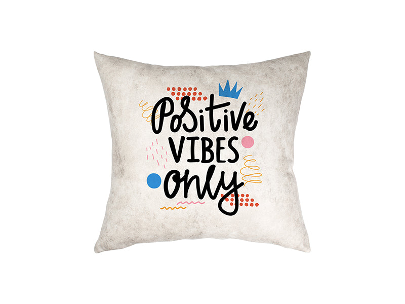 Craft Express 4 Pack White Vegan Leather Sublimation Pillow Covers – 18"x18" with Zipper