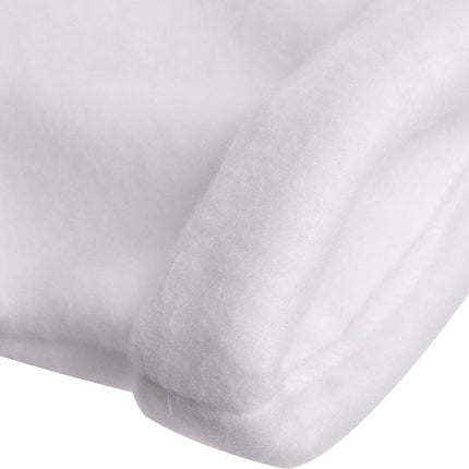 Craft Express 4 Pack Fleece Sublimation Baby Hats – Soft White Beanie Blanks