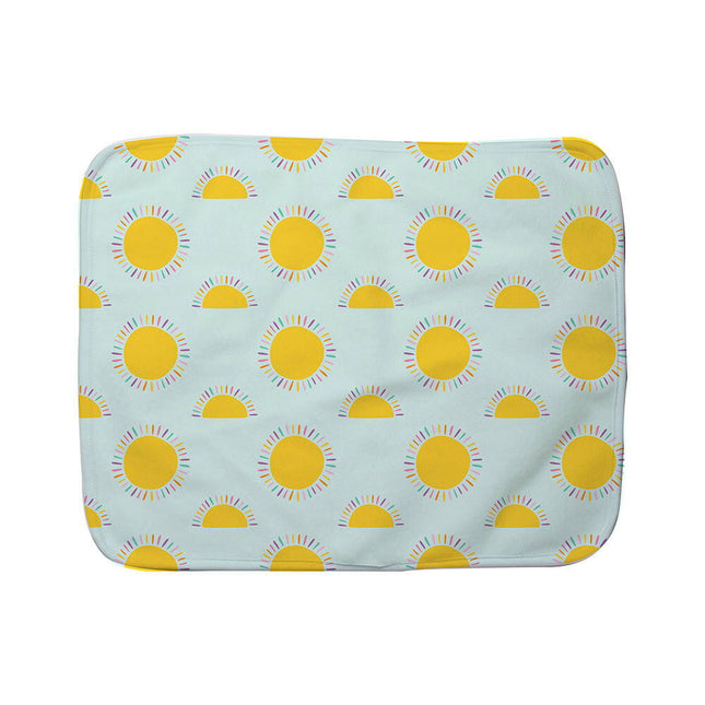 Craft Express 2 Pack Fleece Sublimation Burp Cloths – Soft White Baby Blanks