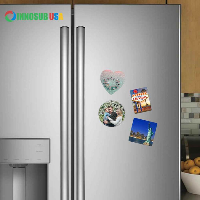 Sublimation Fridge Magnet|Blanks Refrigerator Magnet |  by INNOSUB USA
