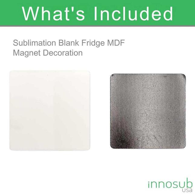 Sublimation Fridge Magnet|Blanks Refrigerator Magnet |  by INNOSUB USA