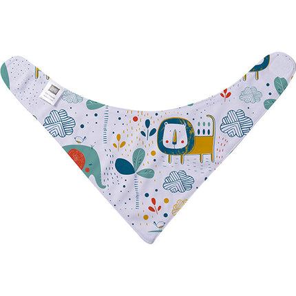 Craft Express 4 Pack Sublimation Baby Bandana Bibs – Soft White Snap Bibs