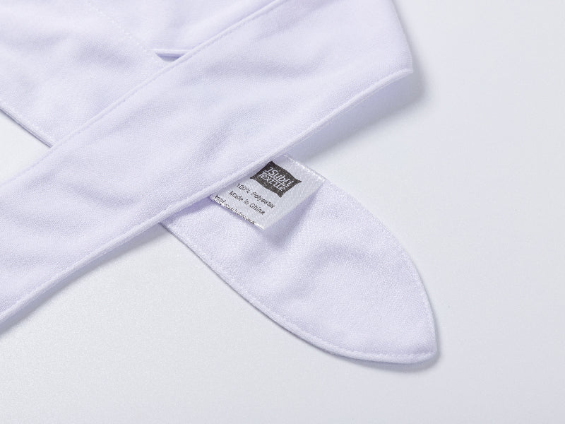 Craft Express 4 Pack Sublimation Baby Headbands – Soft White Blanks for Infants
