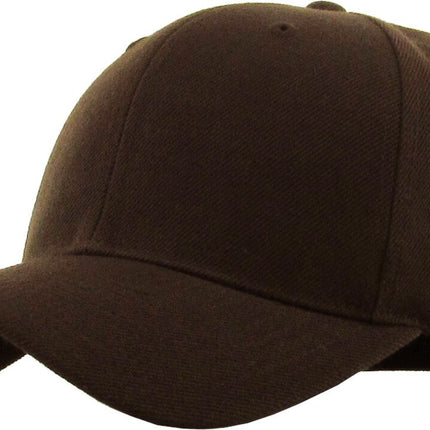 Solid Velcro Baseball Cap