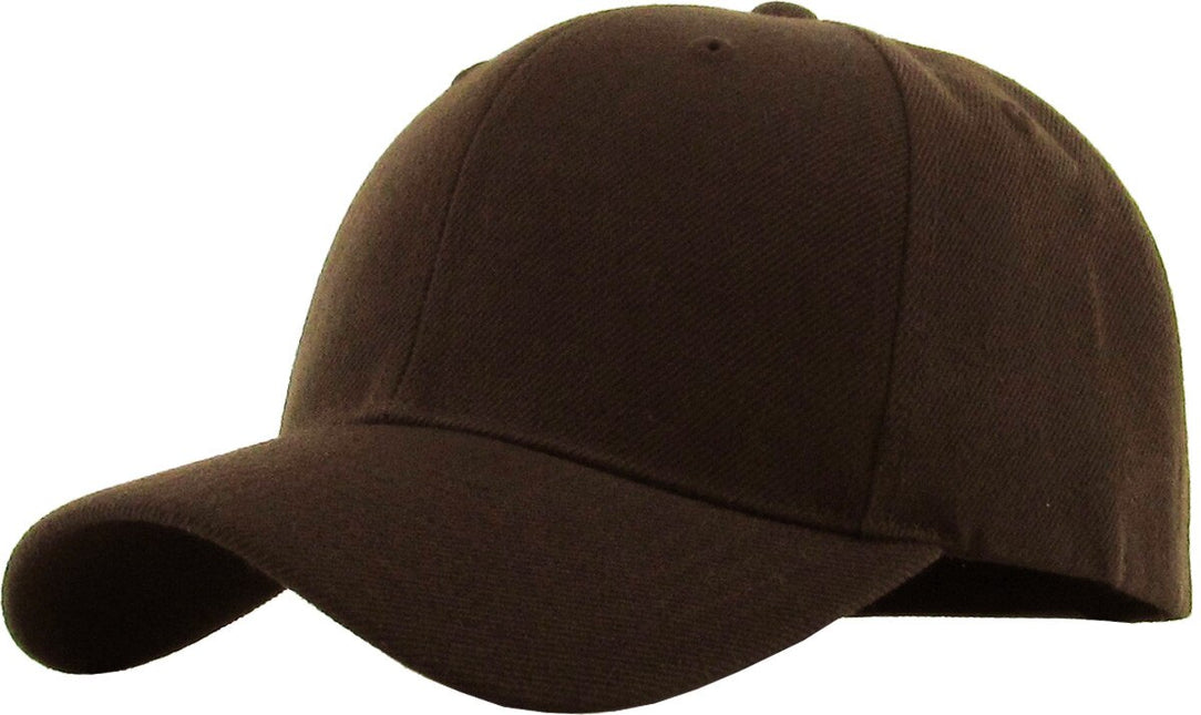 Solid Velcro Baseball Cap