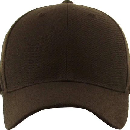 Solid Velcro Baseball Cap