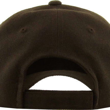 Solid Velcro Baseball Cap