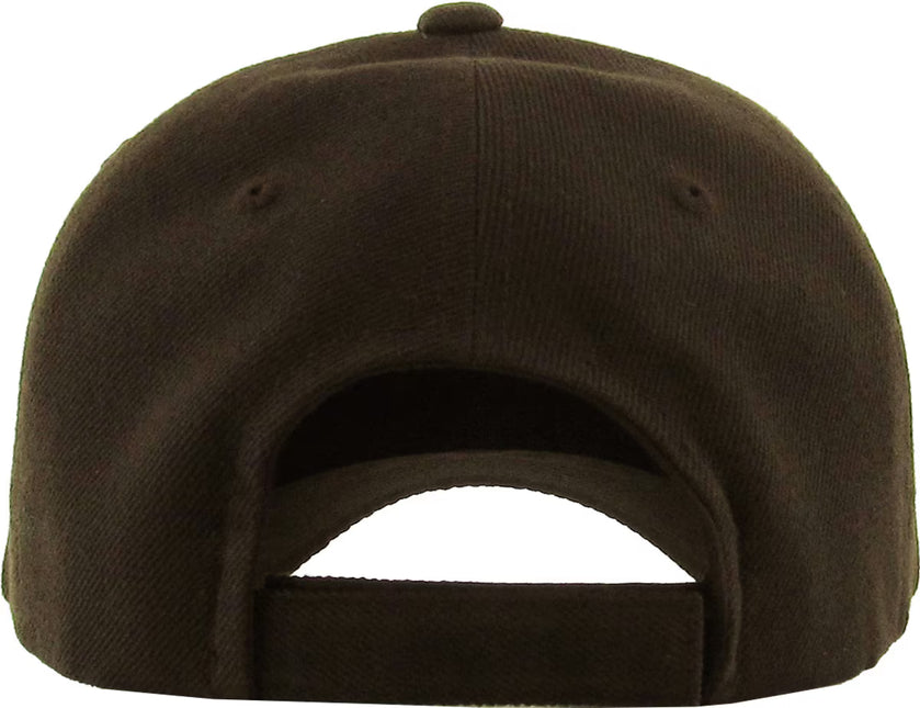 Solid Velcro Baseball Cap