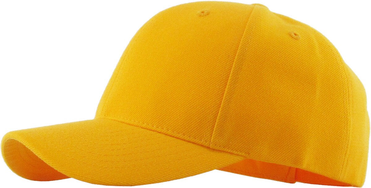 Solid Velcro Baseball Cap