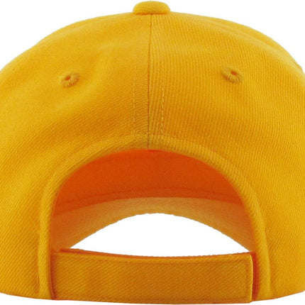 Solid Velcro Baseball Cap