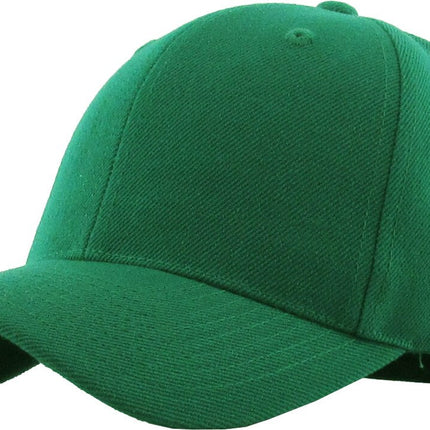 Solid Velcro Baseball Cap