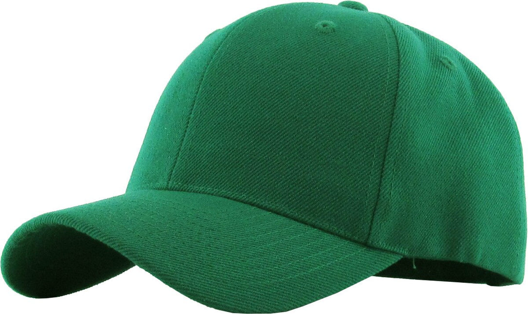 Solid Velcro Baseball Cap
