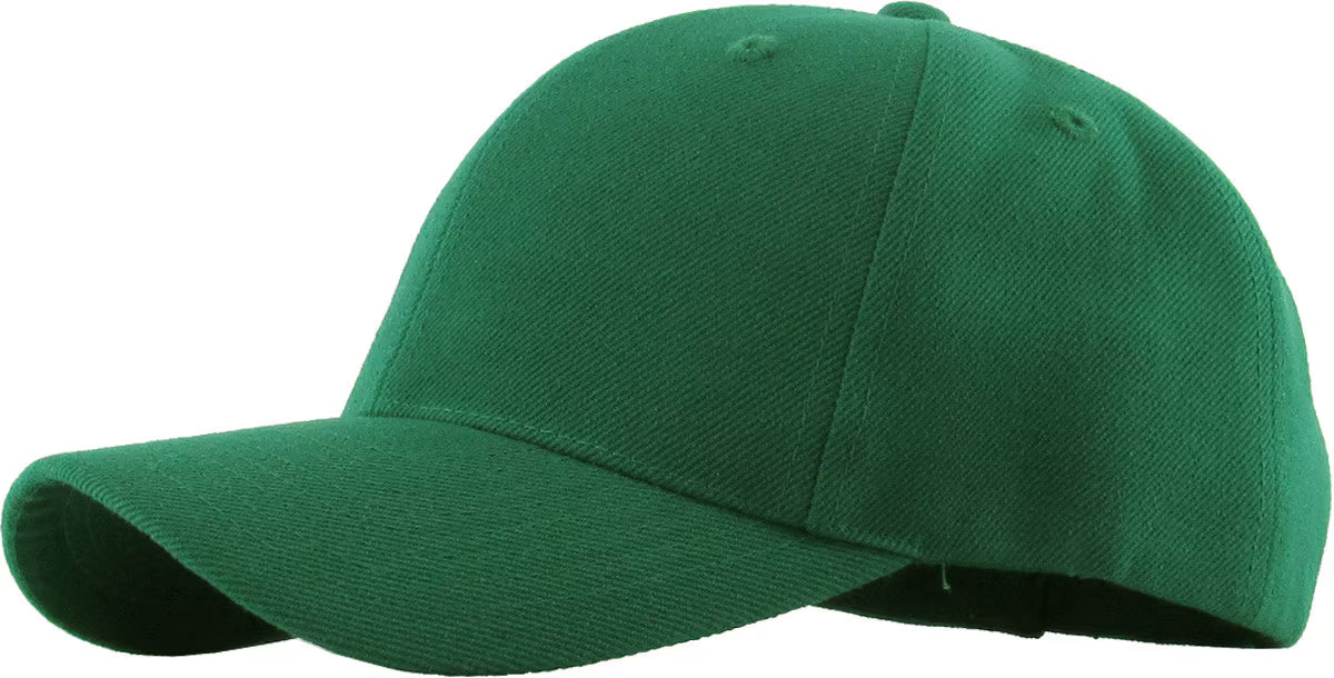 Solid Velcro Baseball Cap