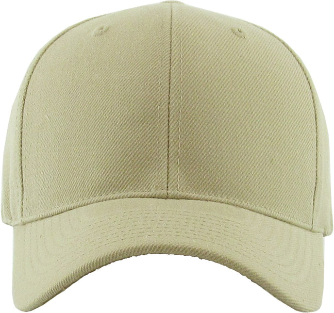 Solid Velcro Baseball Cap
