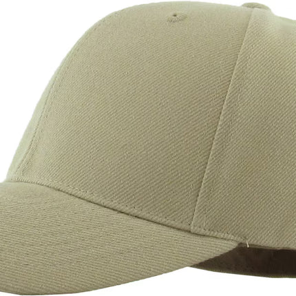 Solid Velcro Baseball Cap