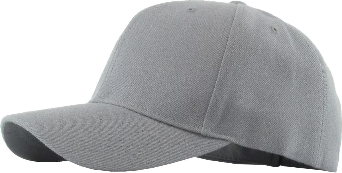 Solid Velcro Baseball Cap
