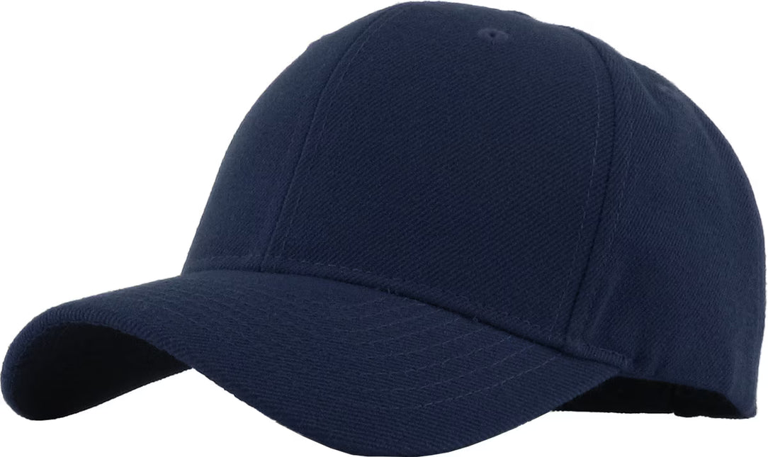 Solid Velcro Baseball Cap
