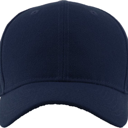 Solid Velcro Baseball Cap